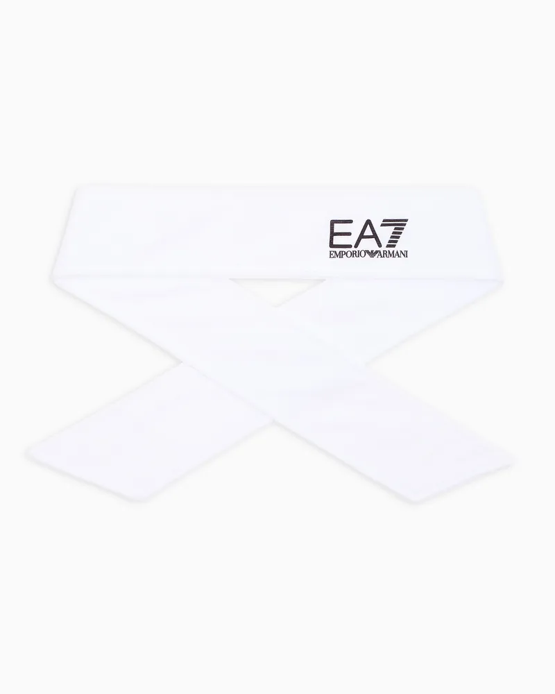 EA7 Tennis Pro Band aus technischem Gewebe Zweifarbig