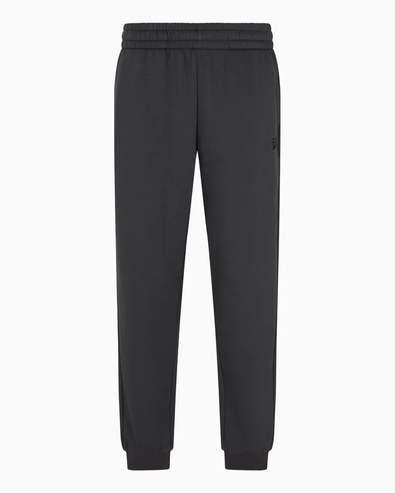 EA7 Core Identity Jogginghose aus einer Baumwollmischung Braun