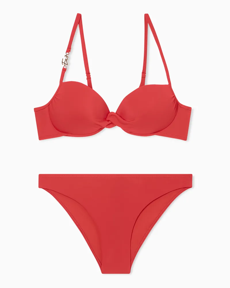 EA7 Push-up-Bikini Rot