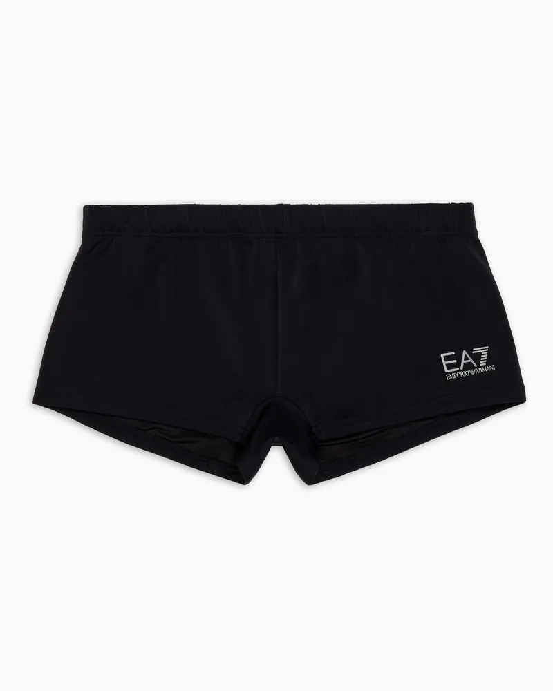 EA7 ASV Badehose Schwarz