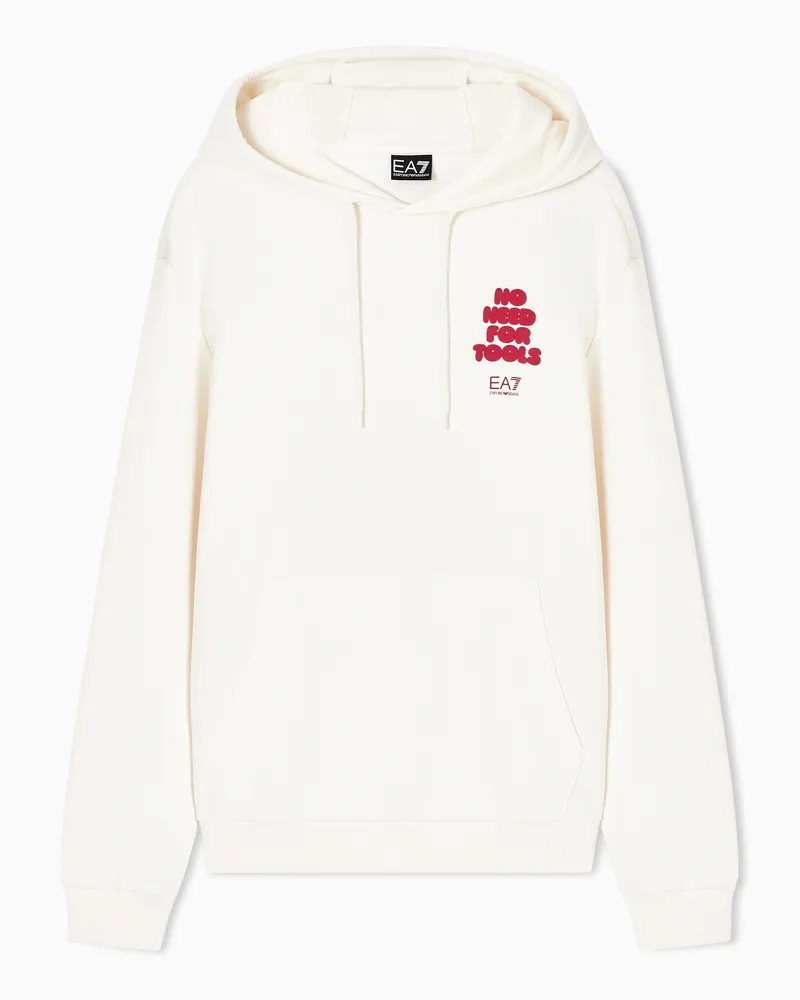 EA7 Hoodies Weiß