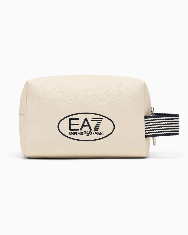 EA7 Beauty kleine Pelletteriewaren mit praktischem Design Weiß