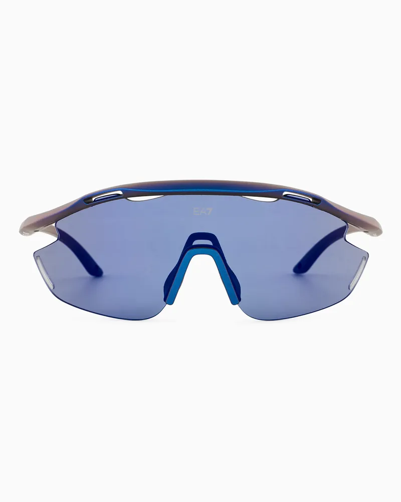 EA7 Sonnenbrille Rycer Pro Blau