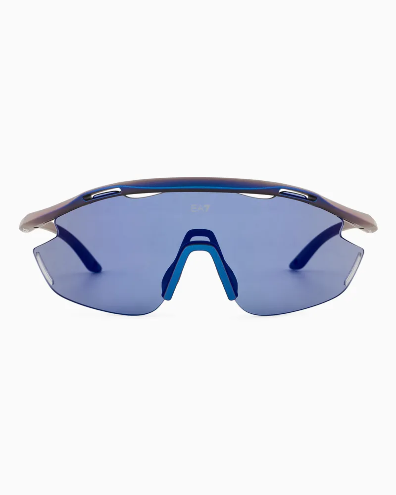EA7 Sonnenbrille Rycer Pro Blau
