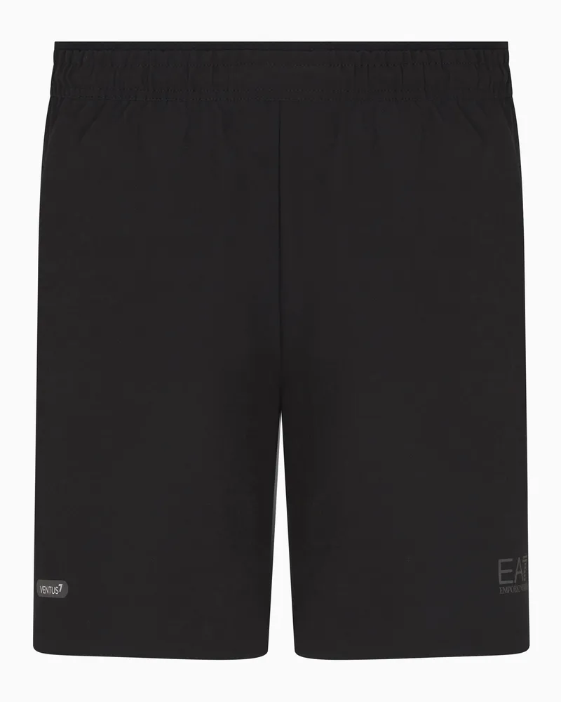 EA7 Dynamic Athlete Shorts aus VENTUS7-Funktionsgewebe Schwarz