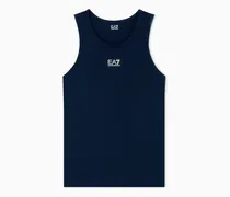 Baumwoll-jersey Tanktop Core Identity mit Rundhals