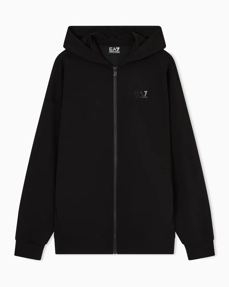 EA7 Sweatshirts mit Reißverschluss Schwarz