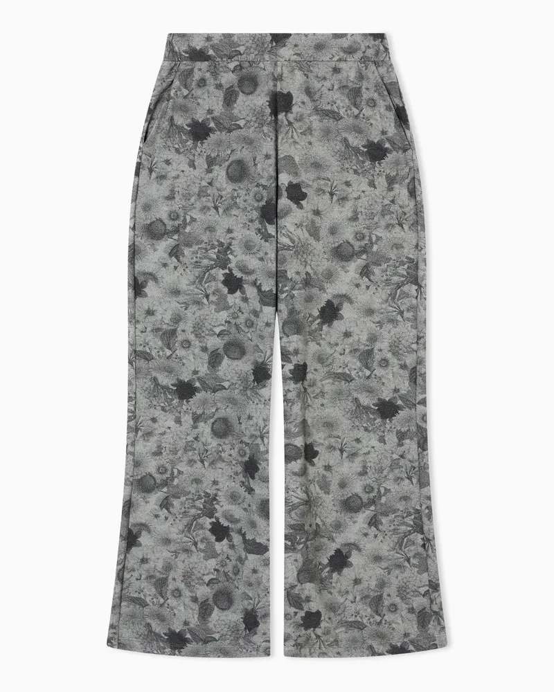 EA7 ASV Logo Series Girl Jogginghose, gefertigt aus Bio-Baumwolle 