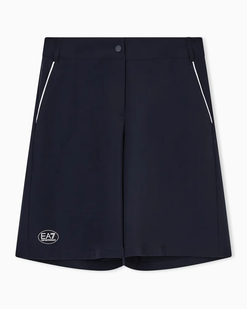 EA7 Golf Pro Bermudashorts aus VENTUS7-Funktionsgewebe Marineblau