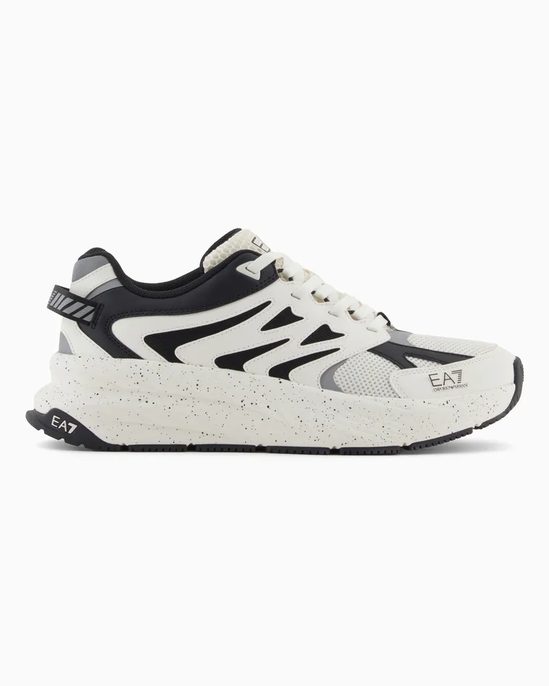 EA7 Crusher Sonic Dart Sneaker Zweifarbig