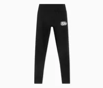 Visibility Leggins aus Stretch-Jersey