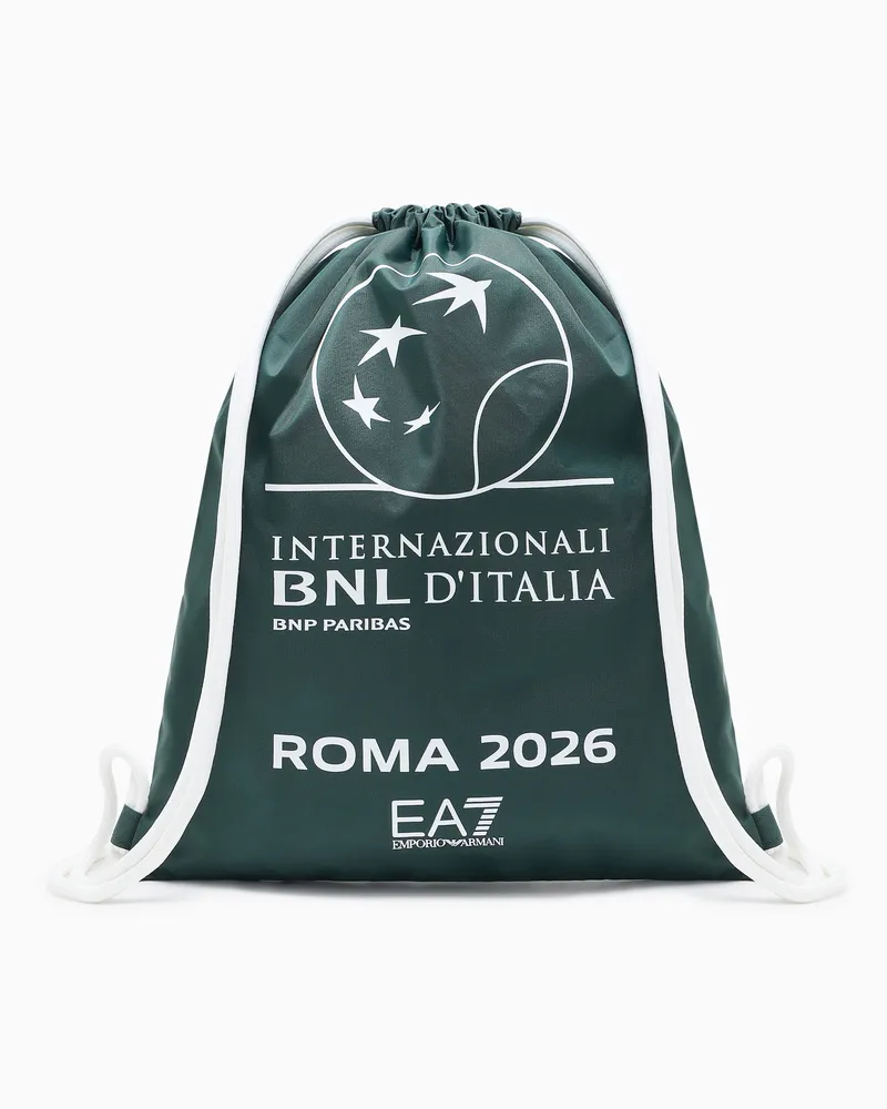 EA7 Internazionali BNL d’Italia Tasche mit Logo Grün