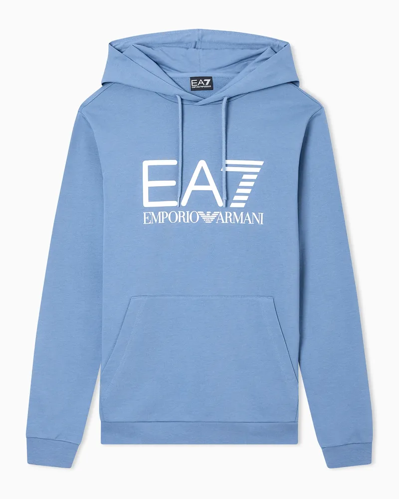 EA7 Hoodies Hellblau