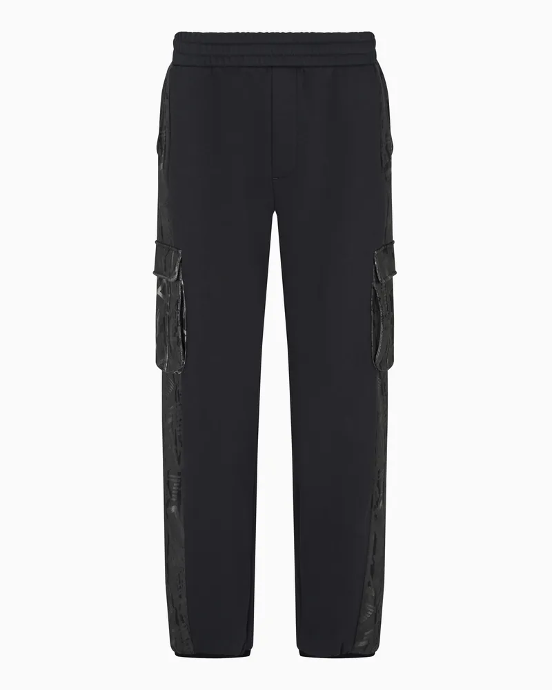 EA7 Cargo-Hose aus Baumwoll-Jersey der Graphic Series Grau