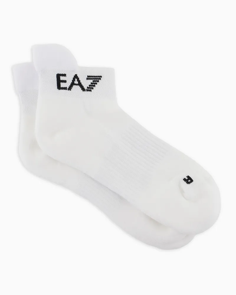 EA7 Tennis Pro Socken aus Baumwollmischung Zweifarbig