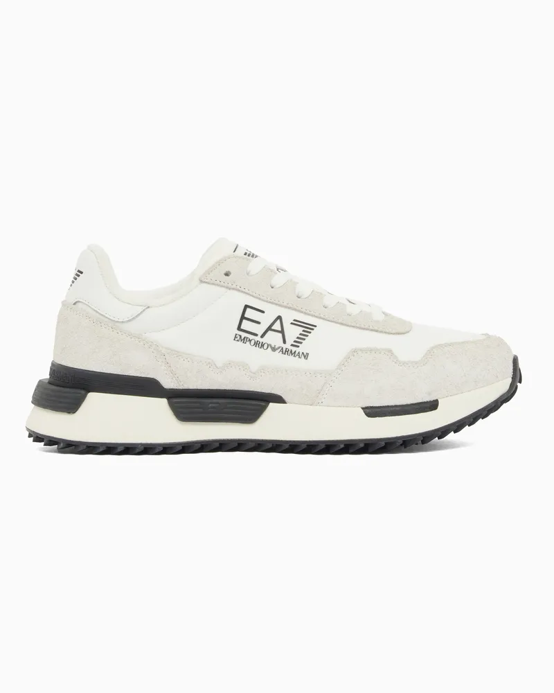 EA7 Vintage Sneaker Weiß