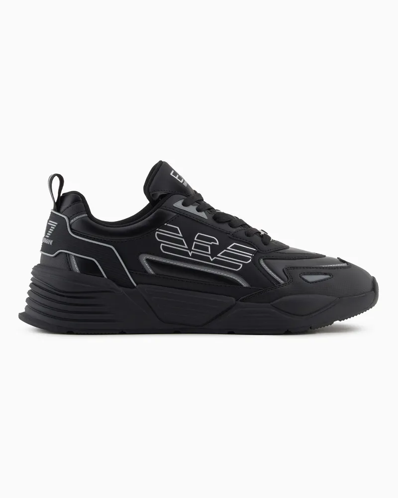 EA7 Ace Runner Special Sneaker Silber