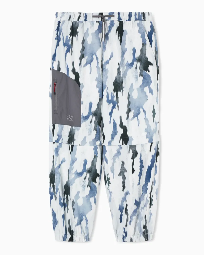 EA7 Dynamic Athlete Hose aus „Natural VENTUS7“-Funktionsgewebe Grau