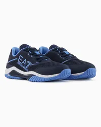 EA7 Padel Hard Sneaker Marineblau