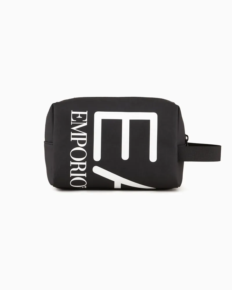 EA7 Beauty-Case mit Maxi-Logo Schwarz