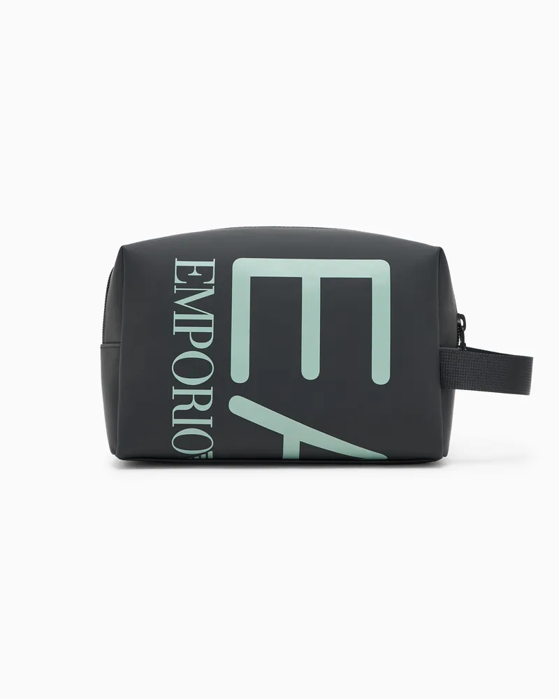 EA7 Beauty-Case mit Maxi-Logo Schwarz