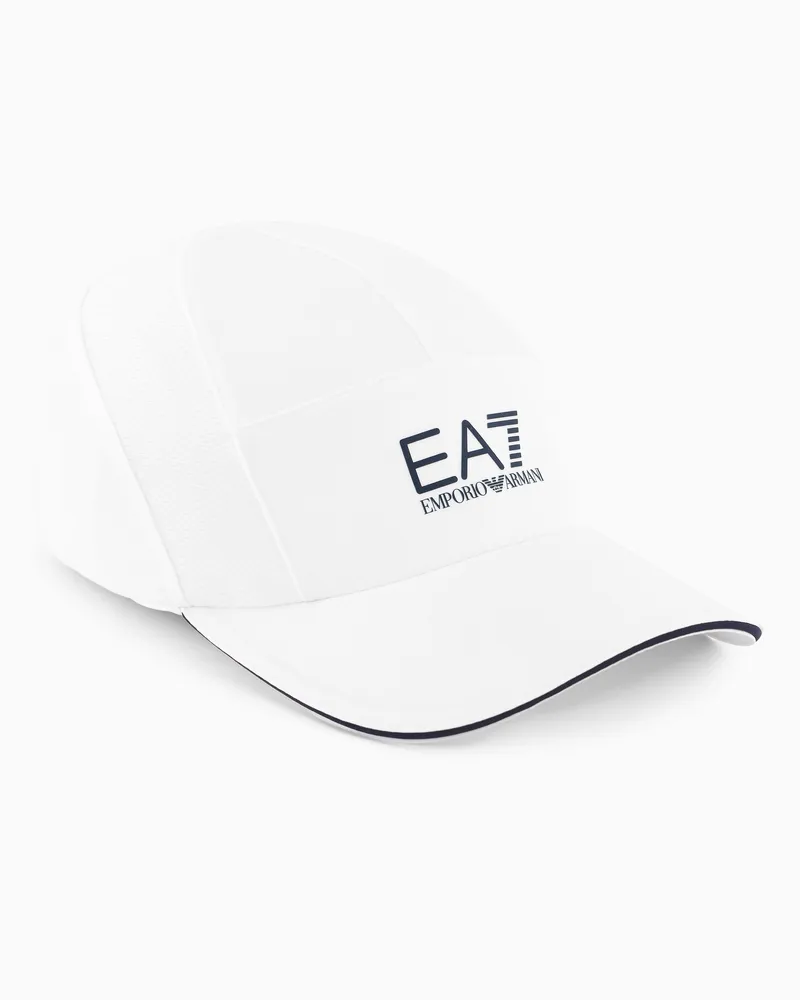 EA7 Baseballcap Tennis Pro Weiß