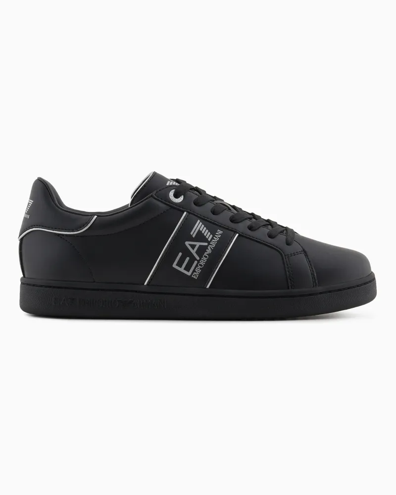 EA7 Klassische -Sneaker Schwarz