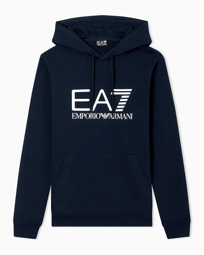 EA7 Hoodies Marineblau