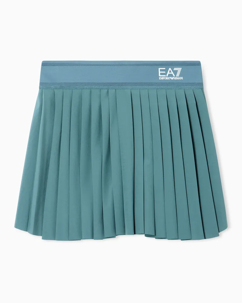 EA7 Tennis Pro Minirock aus VENTUS7-Funktionsgewebe Grün