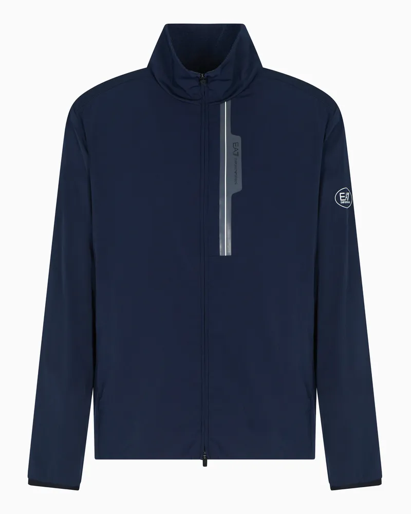 EA7 Golf Pro Windjacke aus VENTUS7-Funktionsgewebe Marineblau