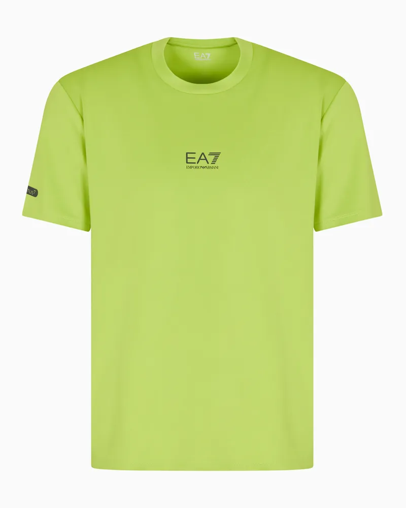 EA7 Dynamic Athlete T-Shirt aus VENTUS7-Funktionsgewebe Grün