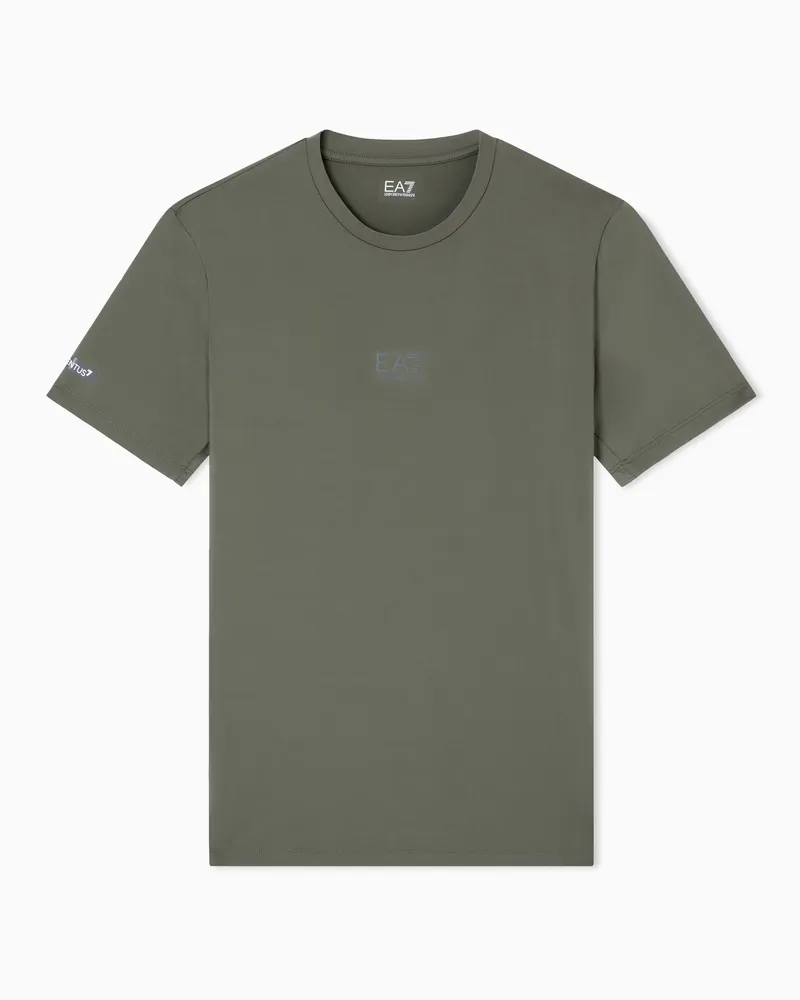EA7 Dynamic Athlete T-Shirt aus VENTUS7-Funktionsgewebe Grün