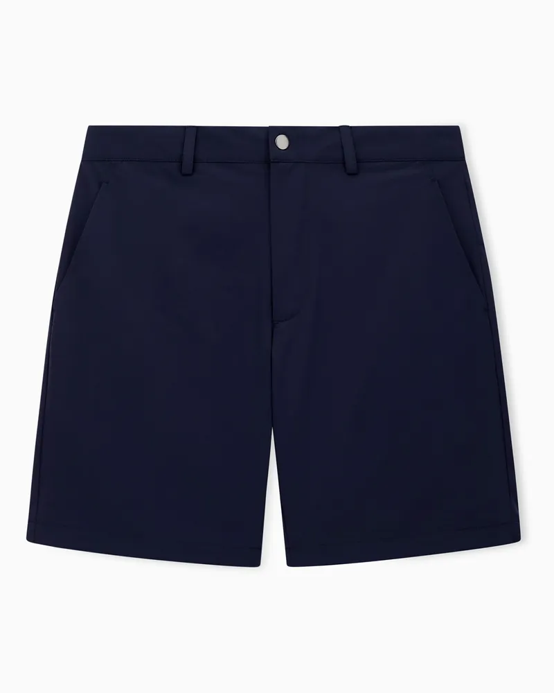 EA7 Bermudashorts aus Ventus7-Funktionsgewebe Golf Pro Marineblau