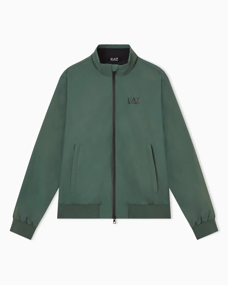 EA7 ASV Jacke Core Identity aus Nylon Grün