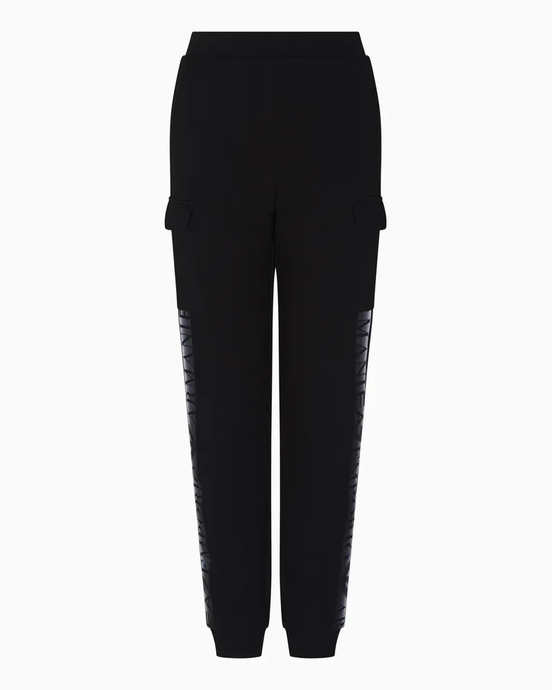 EA7 Dynamic Athlete Jogginghose aus „Natural VENTUS7"-Funktionsgewebe Schwarz