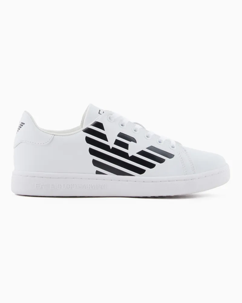 EA7 Classic Eagle Junior Sneaker Weiß
