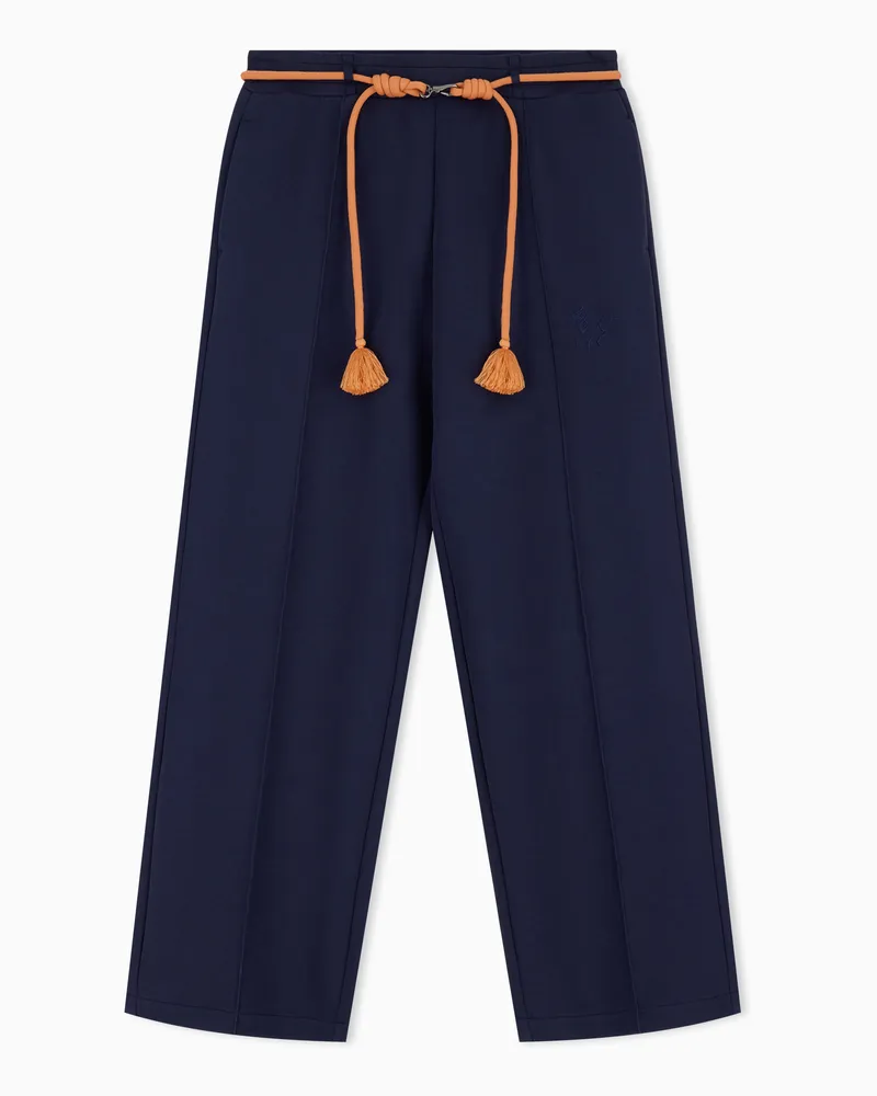 EA7 Hose aus Jersey zum Mondneujahr Marineblau