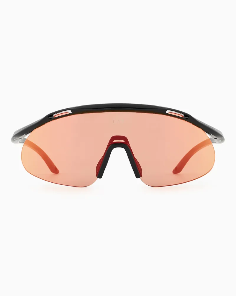 EA7 Sonnenbrille Rycer Schwarz