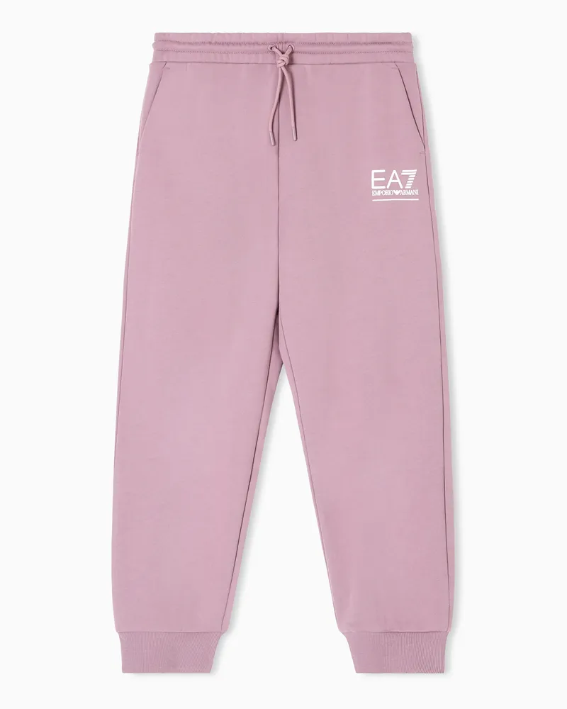 EA7 Visibility Jogginghose aus Baumwollmischung Pink