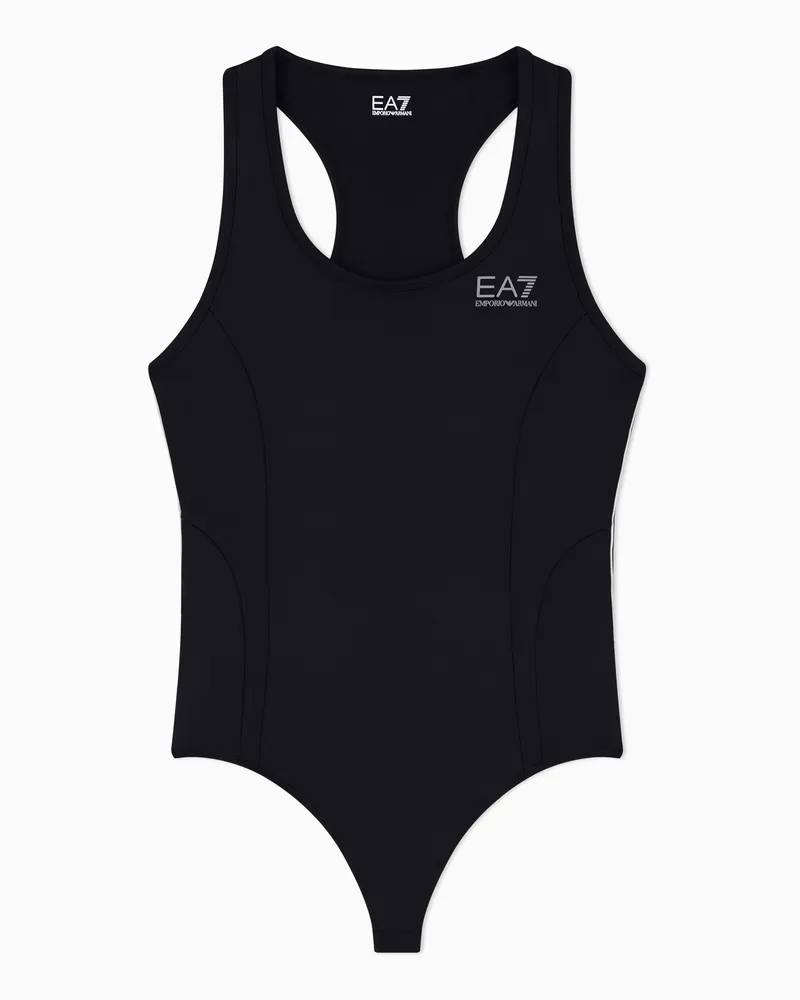 EA7 Body aus „Natural VENTUS7“-Funktionsgewebe Schwarz