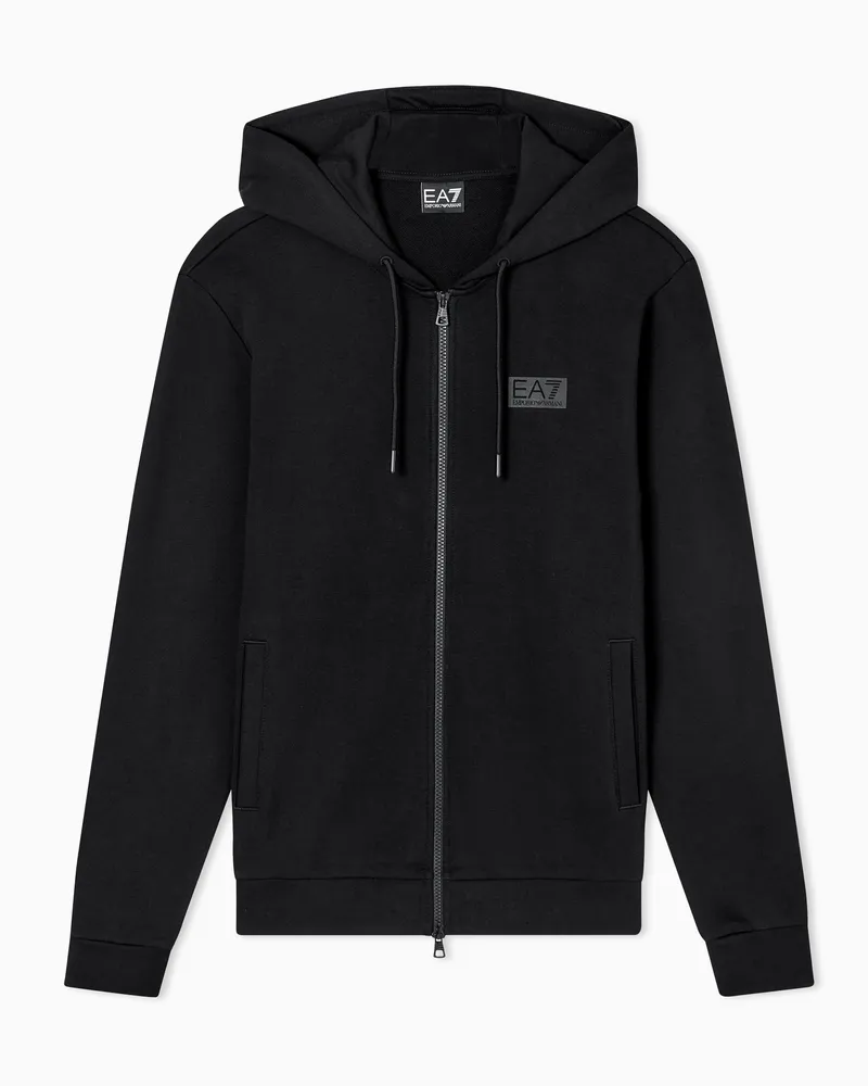 EA7 Sweatshirts mit Reißverschluss Schwarz