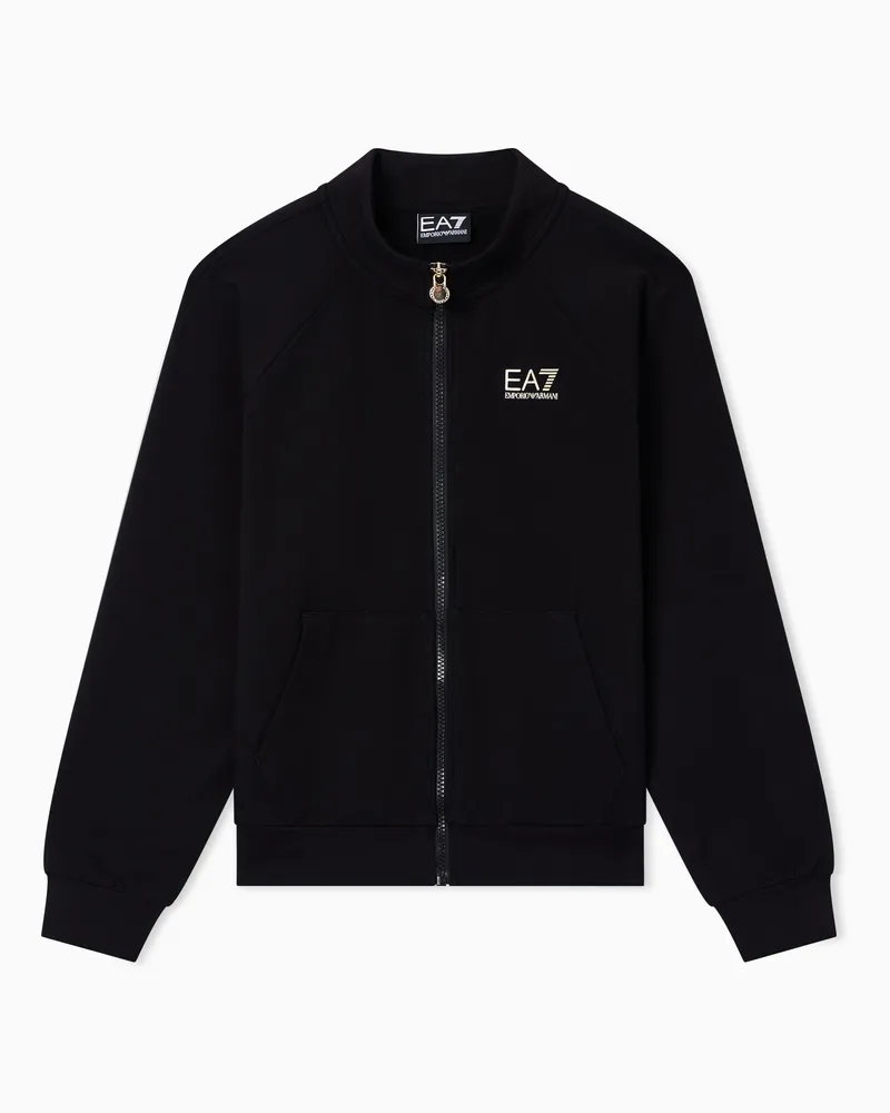 EA7 Sweatshirts mit Reißverschluss Schwarz