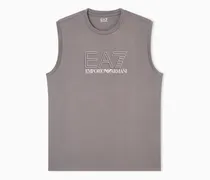 Visibility Tanktop aus Baumwolljersey