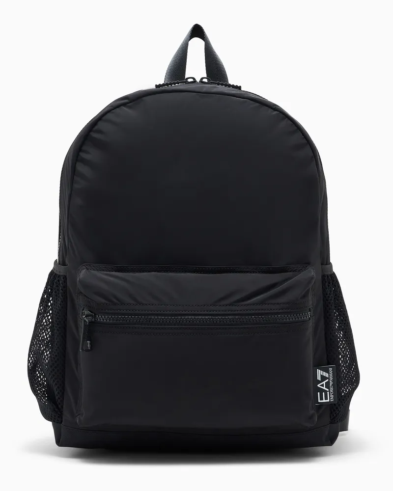 EA7 Backpack mit regulärer Passform Schwarz