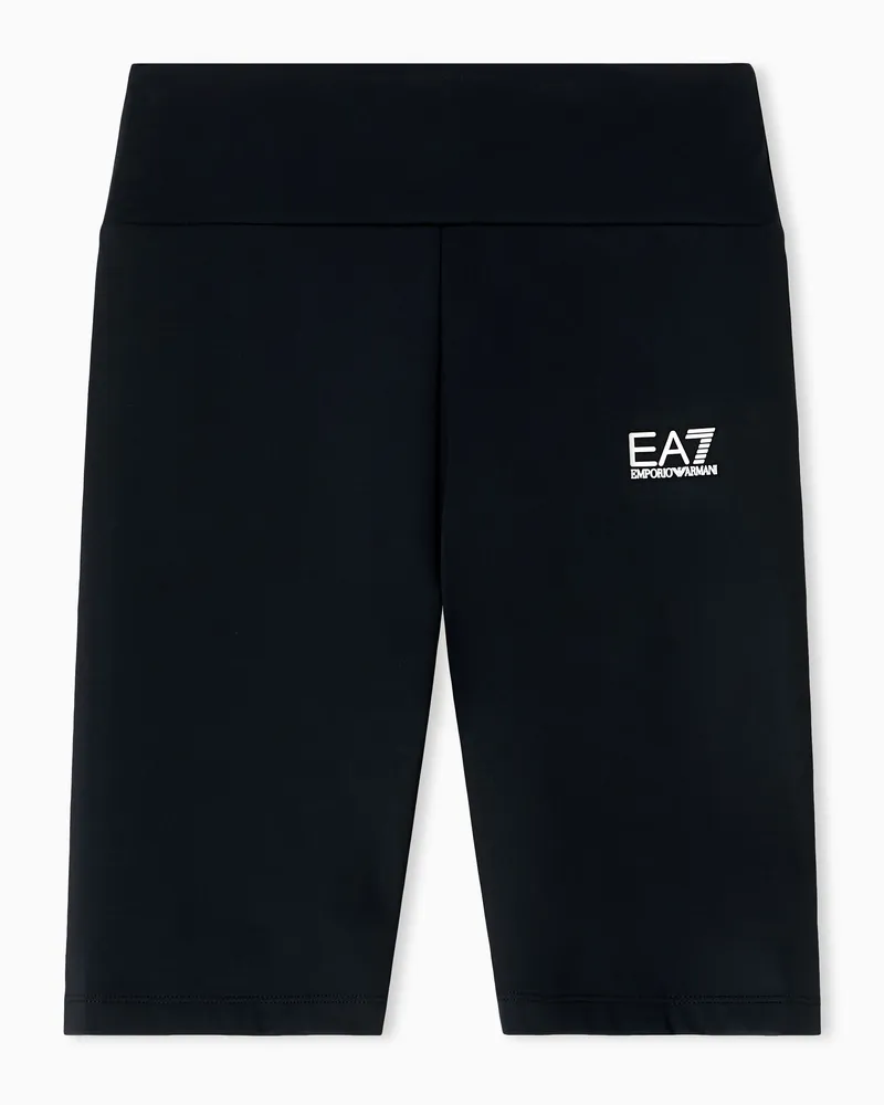 EA7 Dynamic Athlete Radlerhose aus VIGOR7-Funktionsgewebe Schwarz