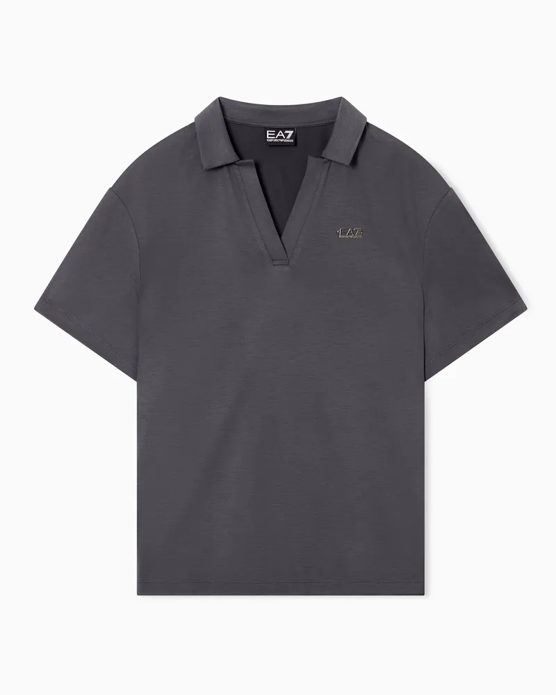 EA7 Poloshirts Grau