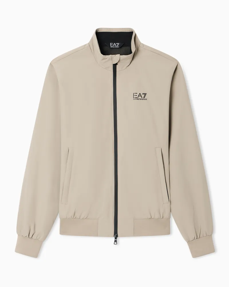 EA7 ASV Jacke Core Identity aus Nylon Beige