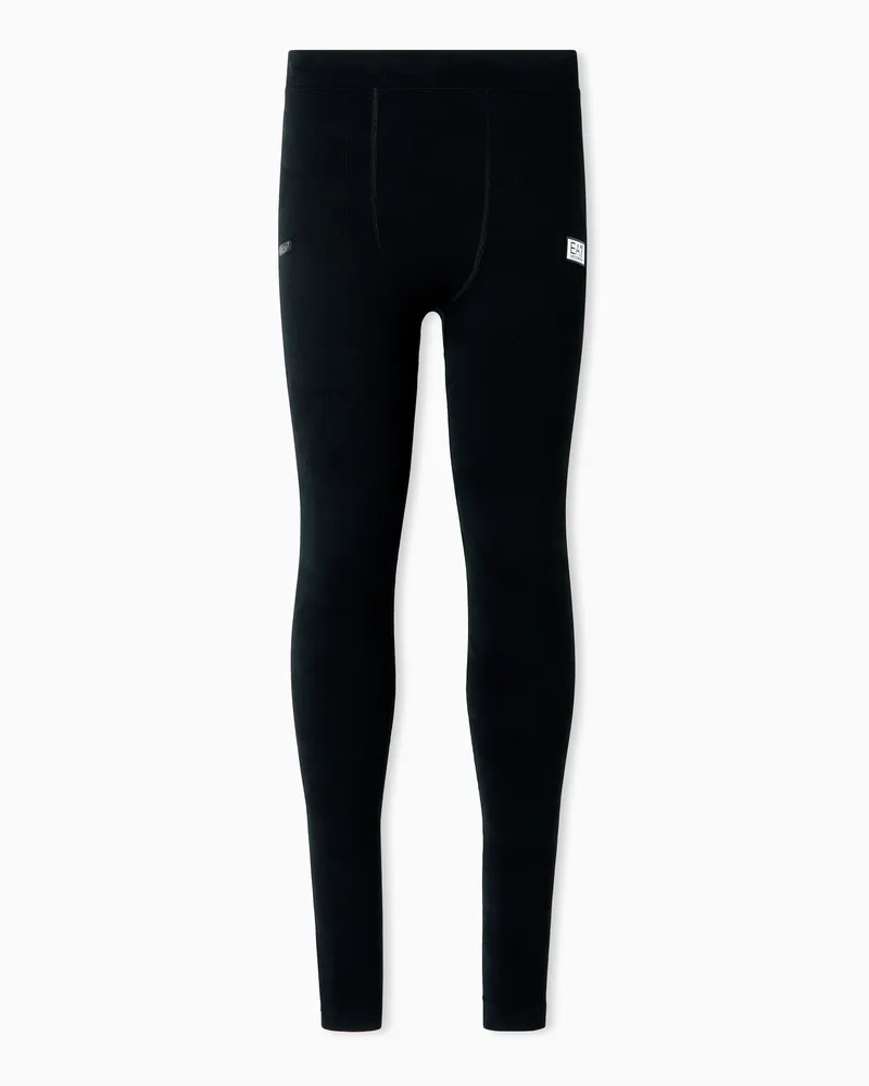 EA7 Leggings Schwarz