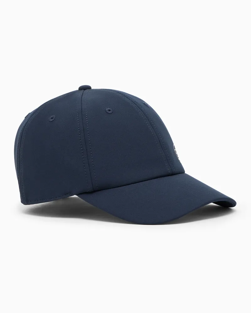 EA7 Golf Pro Baseballcap aus Funktionsgewebe Marineblau