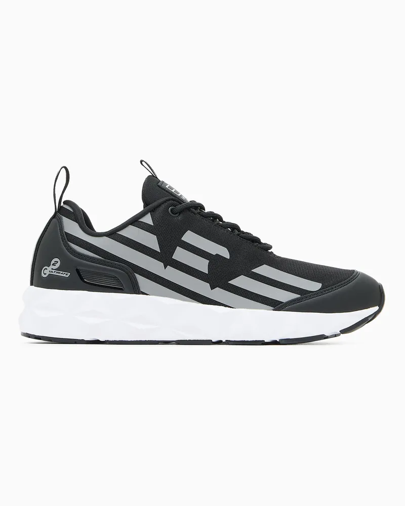 EA7 Sneaker core mit ultraleichter Sohle Ultimate C2 Kombat New Schwarz